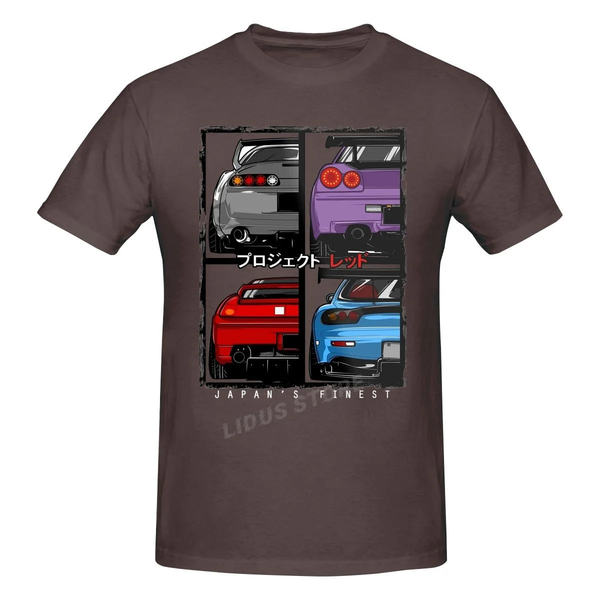 Japans Finest R34 NSX FD3S RX7 Jdm Car T shirt Harajuku Streetwear Short Sleeve T-shirt 100% Cotton Graphics Tshirt Tee Tops