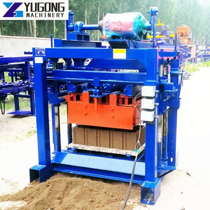 YG Block Making Machine Semi Automatic Hollow Hallow Concrete Cement Brick Make Machinery