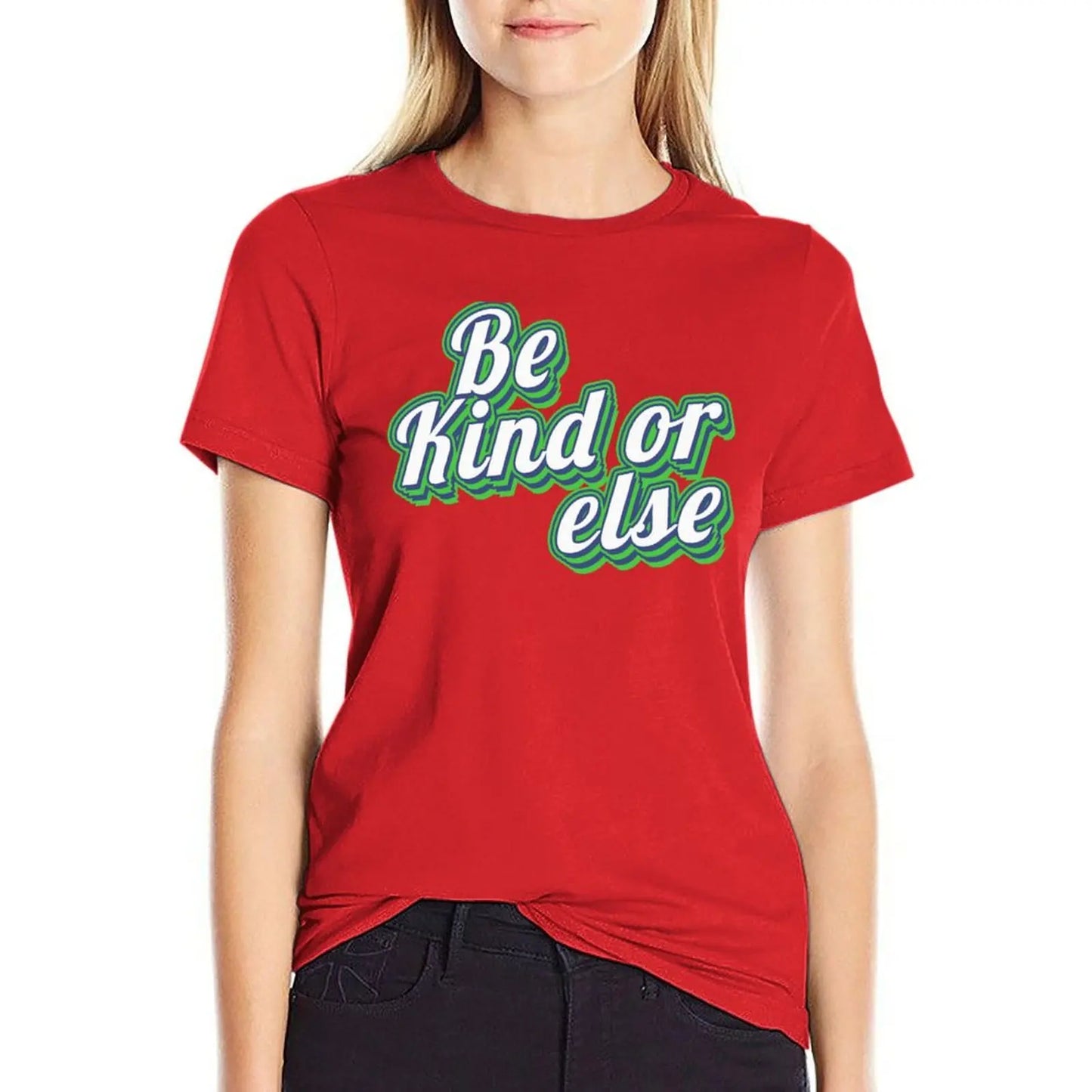 Be kind of else - Green Plumber T-Shirt cute tops female vintage clothes t-shirts for Women cotton