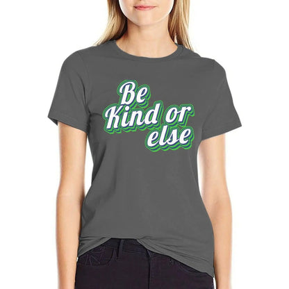 Be kind of else - Green Plumber T-Shirt cute tops female vintage clothes t-shirts for Women cotton