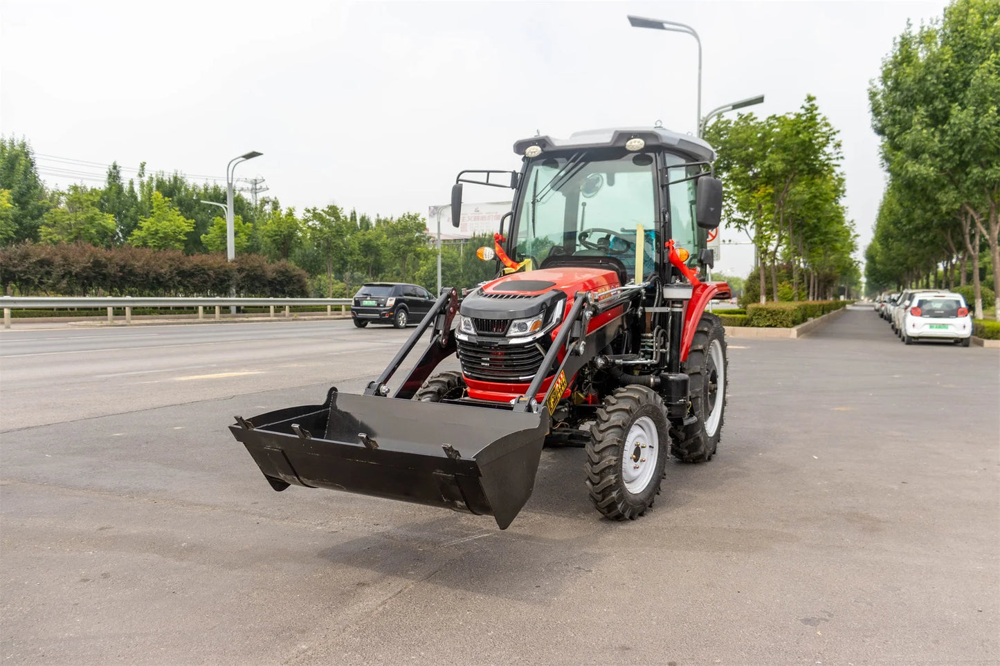 Wholeleae Mini Tractor Used Tractor 25hp 30hp 35hp 40hp With Front End Loader And Backhoe Loader