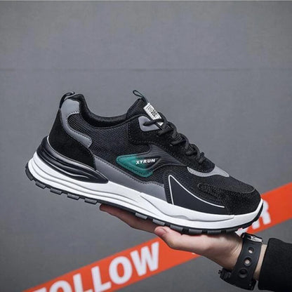 Fashion Men Shoes Versatile Mesh Men Sneakers Brand Breathable Running Shoes Anti-Slip Platform Sport Shoes Male Tenis Masculino