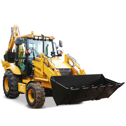 Engineering Dual-Purpose Backhoe Excavator 4WD Backhoe Tractor Multi-Function Backhoe Loader EPA Euro 5 Engine Customized Sale