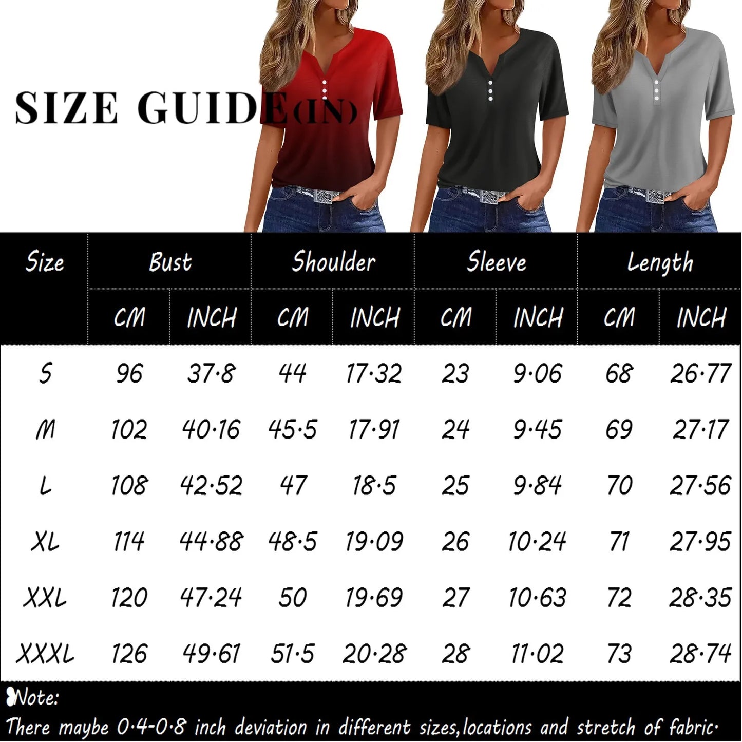 Women's Clothing Summer 2024 Tee Print Button Short Sleeve Daily Weekend Fashion Basic Top Dress Blouses