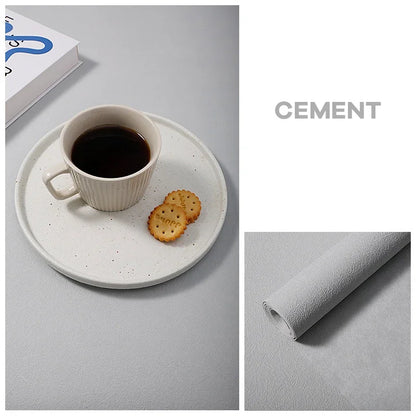 TENWISH Cement Concrete Texture Backdrop Solid Color Background Cloth for Still Life Commercial Tabletop Shooting Photo Studio