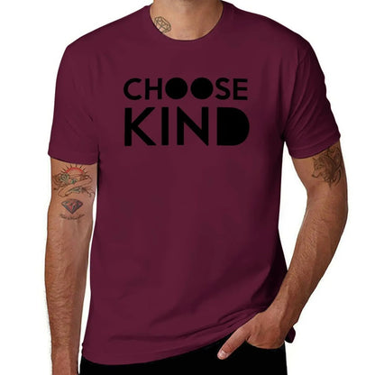 Choose Kind Official Merchandise T-Shirt cute clothes vintage anime shirt anime tshirt heavyweight t shirts for men