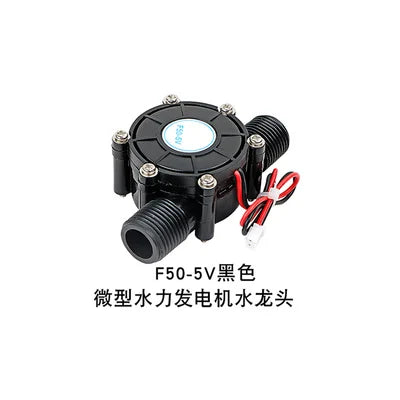 5V 12V 80V Mini DC Water Power Faucet Micro Hydro Generator 10W Pipeline Water Flow Small Hydraulic Generator