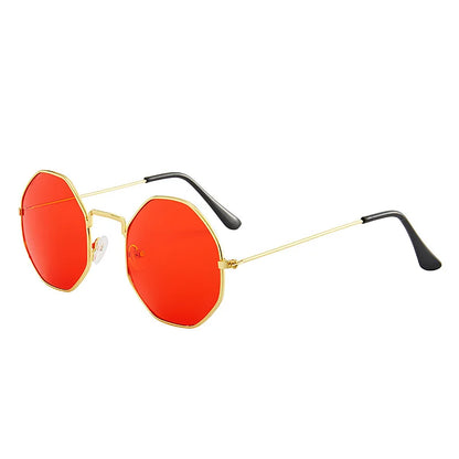 Luxury Round Colors Sunglasses for Women Sun Glasses Rimless Fashion Sun Glasses Ladies UV400 Metal Curved Temples Eyewear Очки