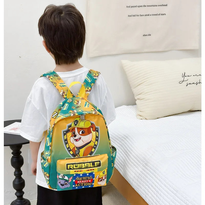 PAW Patrol Children School Bag Original Cute Dogs Fashion Boy Girl Backpack Kids Kindergarten Backpacks Chase Skye Baby Gift