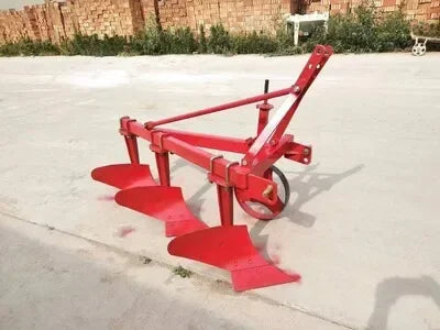 Micro tiller plough 220/320 type flat plow small drag belt small plow agricultural paddy field four-wheel tractor rear