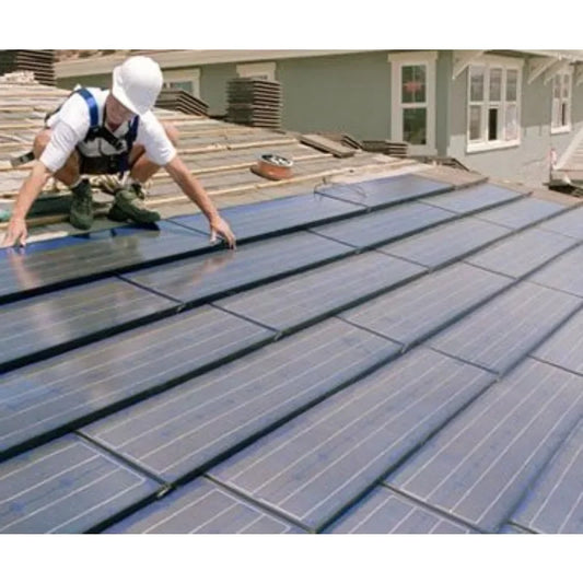 customized Solar Roof Shingles/Tiles Stone Coated Metal Roof Building Materials Solar Energy Roofing Tile