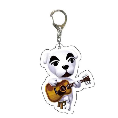 Anime Animal Crossing: New Horizons Acrylic Keychain Cartoon Character Pendant, Suitable for Bag and Keys gift Perfect Gift Fans