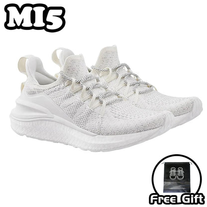 Newest Miflame Mijia Sneakers 5 Daily Element Fashionable Breathable Flying Woven Antibacterial Sports Running Shoes Couples