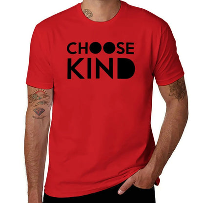 Choose Kind Official Merchandise T-Shirt cute clothes vintage anime shirt anime tshirt heavyweight t shirts for men