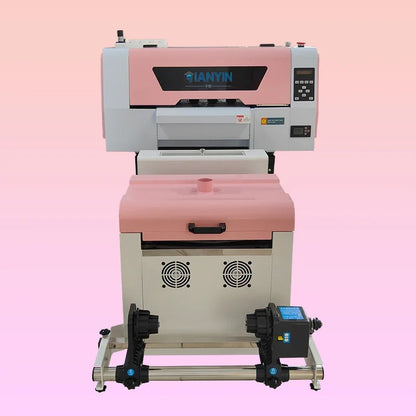 Custom Pink A3 Size Dtf Printer 30cm Tshirt Dtf Printer Set Suitable For Small Business Direct To Film Inkjet Printer